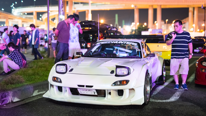 Illustration for article titled Here’s How Japan Does a Giant Mazda Rotary Party